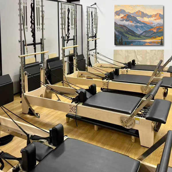 Área de Pilates Reformer